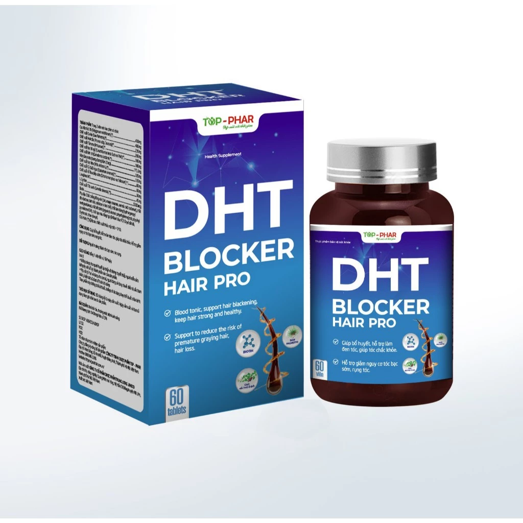 Viên uống DHT Blocker Good Hair Pro giúp giảm rụng tóc, hỗ trợ mọc tóc