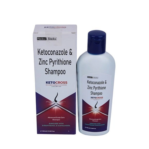 Dầu gội Ketoconazole 2% Ketocross giảm da tiết bã , nấm , gàu